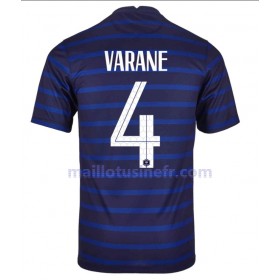 Maillot de Foot France Raphael Varane 4 Domicile UEFA EURO 2020